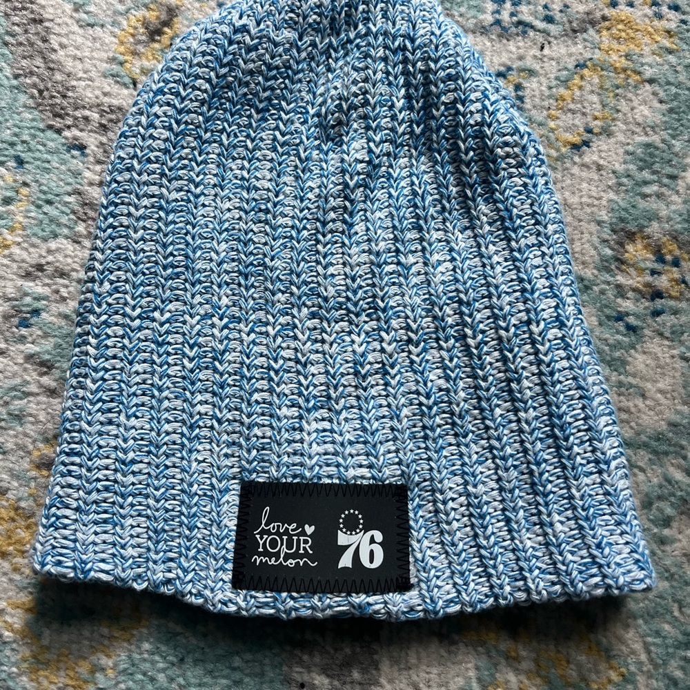 Love Your Melon Knit Beanie - Limited Edition 76ers hat